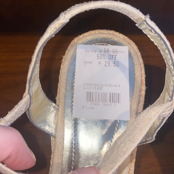 STYLE & co size 8.5 darlin sandals - Picture 4 of 5